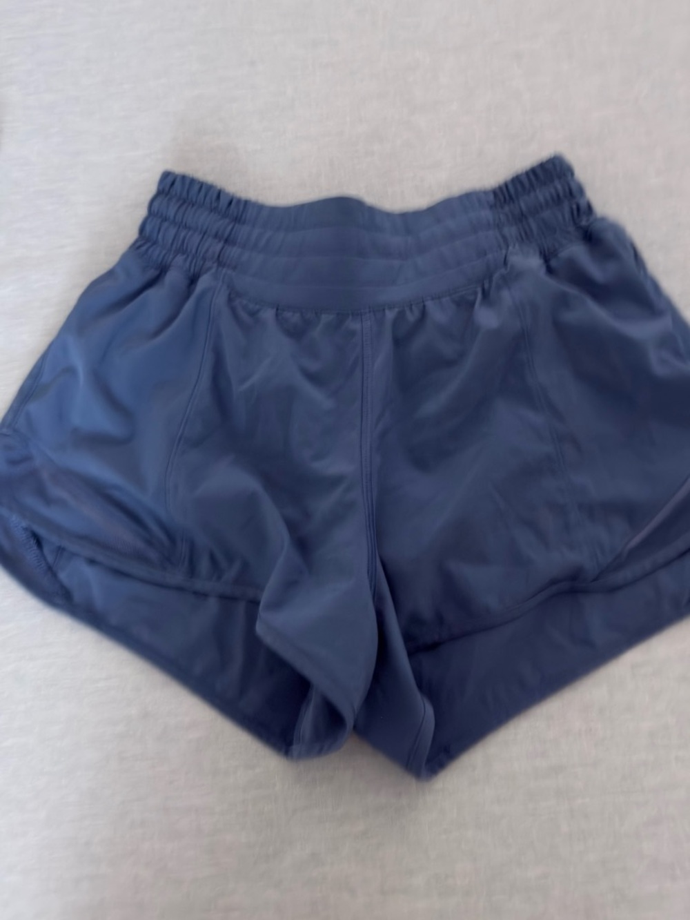 lululemon athletica Slate Blue Running Shorts